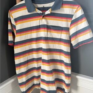Roark Captain Sun Striped Polo